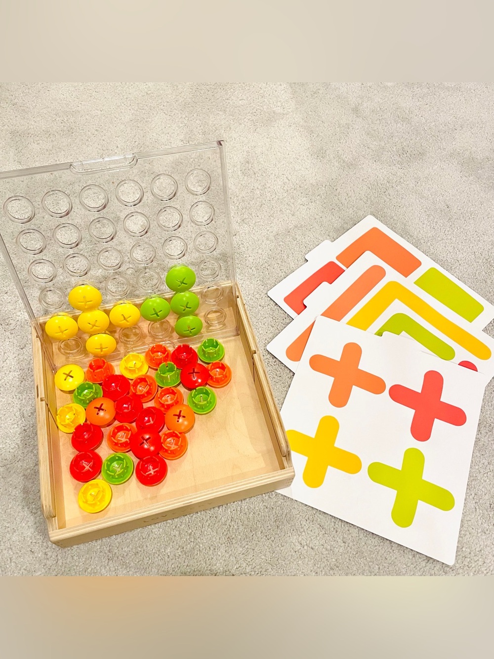 Lovevery Mosaic Button Board